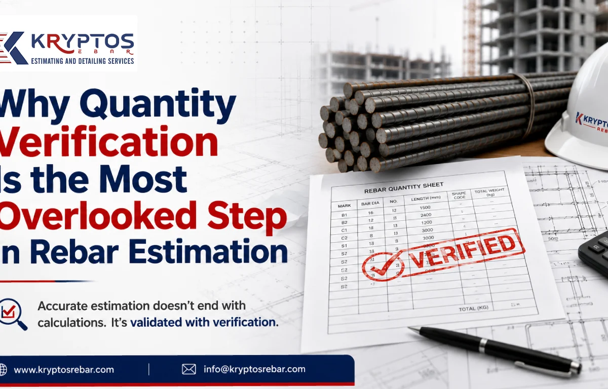 7 Critical Reasons Why Quantity Verification Improves Rebar Estimation