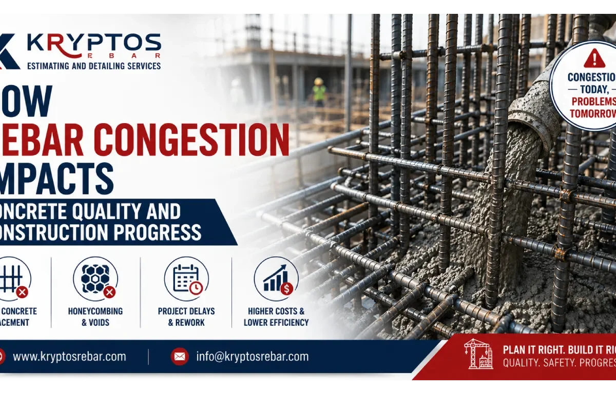 How Rebar Congestion Impacts Concrete Quality and Construction Progress