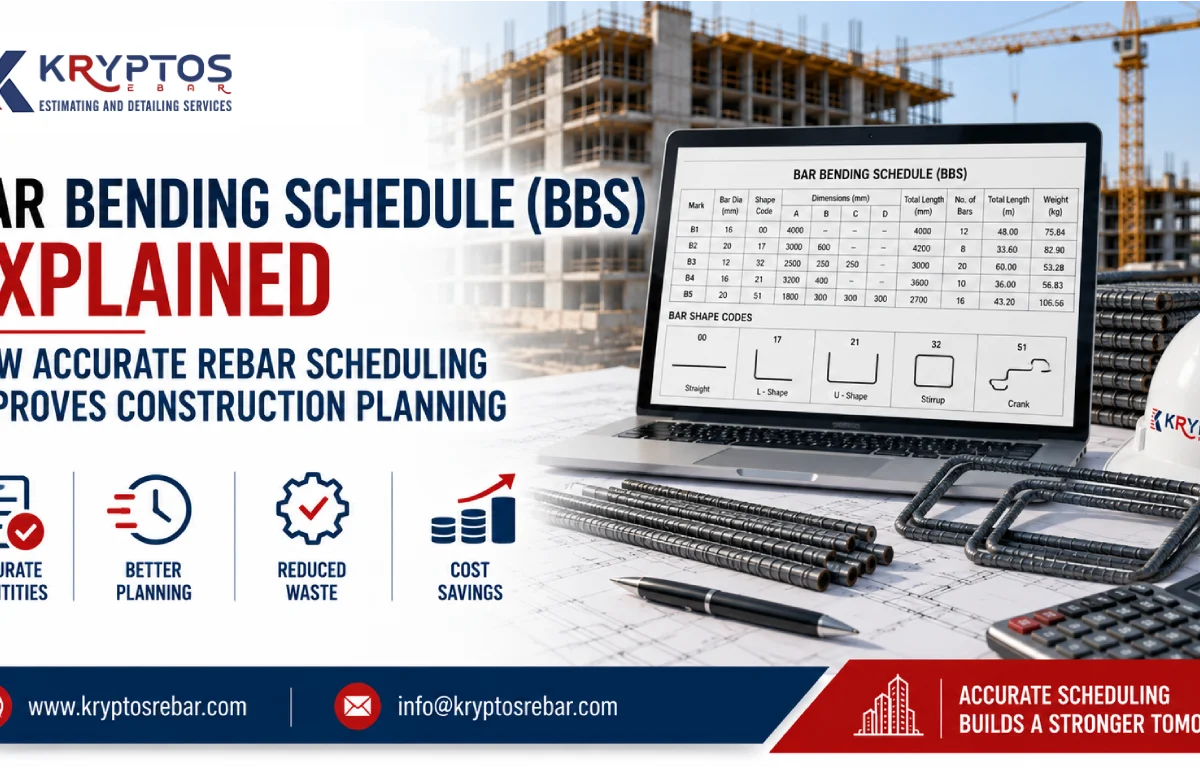 Bar Bending Schedule (BBS) Explained: How Accurate Rebar Scheduling Improves Construction Planning